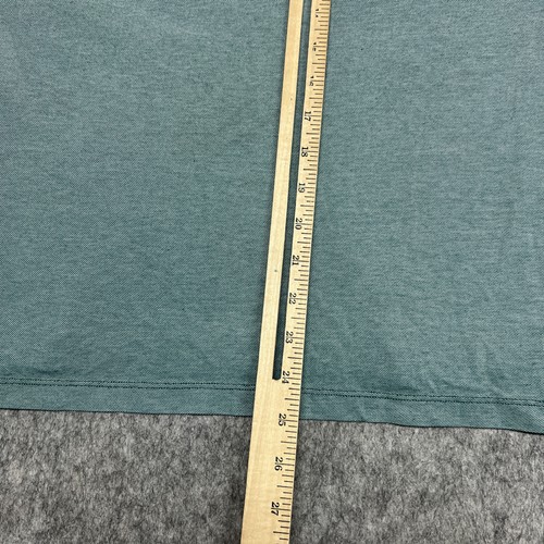 Michael Kors Shirt Mens Medium Green Crewneck Short Sleeve MK Logo Casual Tee - Picture 9 of 18