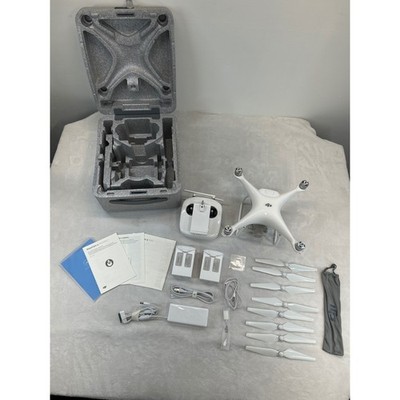 DJI Phantom 4 Pro V1.0 Drone with Propeller Guards Car Charger Never Flown New