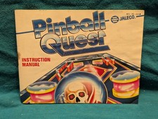 Nintendo NES Pinball Quest Instruction Manual Booklet Only NO Game Original
