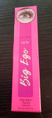 Tarte Big Ego Black Mascara, 7 ml / 0.23 fl oz (Full Size) New with Box
