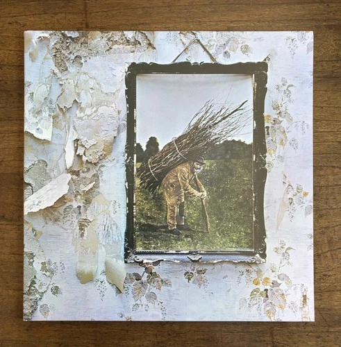 Led Zeppelin IV lp 1982 AR Allied Pressing GP Piros "New Audio"