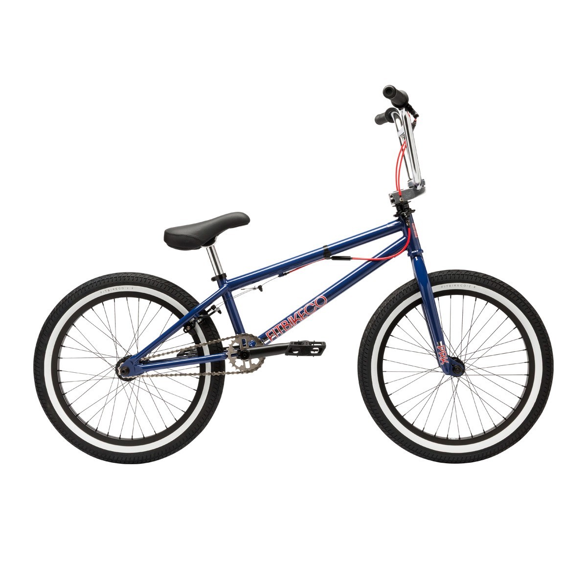 FIT 2026 PRK OXFORD BLUE 20.5 TT BMX BIKE GYRO +s&m socks S&M DK