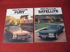 1974 Plymouth & Road Runner Sales Brochure Lot Booklet Catalog Original
