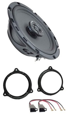 Ground Zero 110Watt 16,5cm 2-Wege Lautsprecher für Renault Kadjar Captur Tür Fro