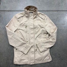 H M Utility Jacket 10 Beige Drawstring Waist