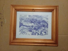 Grimsby Photograh Framed 1960s Grimsby