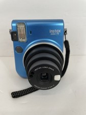 Fujifilm Instax Mini 70 Blue Instant Film Camera with 60mm Lens TESTED READ