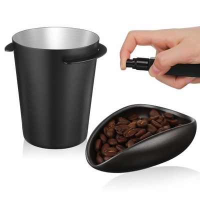 Yiyiring Coffee Bean Dosing Cup with Spray Bottle Espresso Coffee Dosing Cup ...