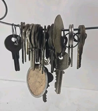 Vintage Key 23 Old Keys Graham Chicago Master Eagle Rockford Independent ilco 