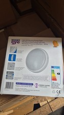 Timeguard Night Eye 12w LED Slimline Energy Saver Ip54 Sensor Light Bulkhead