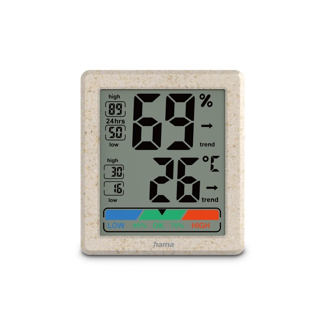 Thermomètre hygromètre Ponza appareil mesure température humidité maison digital