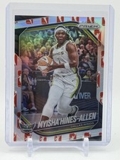2025 Panini Prizm WNBA #96 Myisha Hines-Allen WNBA Logo Prizms