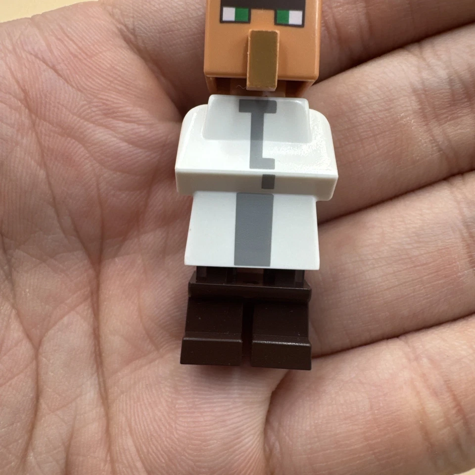 Lego Minecraft: Villager (Librarian) Minifigure From 21128 The Village - Image 3 of 4