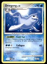 Dewgong 45/123 Uncommon Mysterious Treasures Pokemon Moderately Played