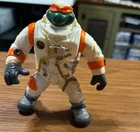 VINTAGE Apollo 11 Moonlandin' Michaelangelo Mike 1994 Figure TMNT NINJA Turtles