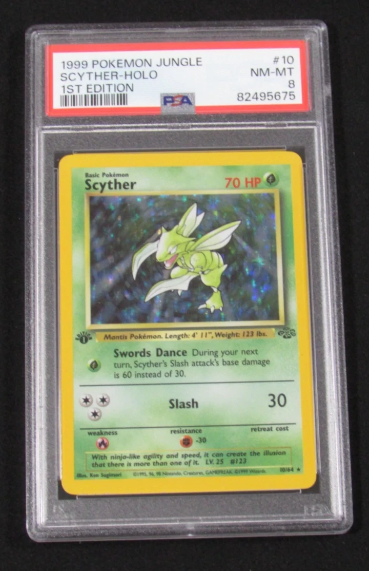 Pokémon TCG Professional Sports Authenticator (PSA) Jungle Grade 8