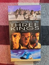 Three Kings VHS Clooney, Wahlberg, Ice Cube BUY 2 GET 1 FREE FREE SH