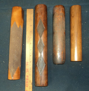Lot Of 4 Shotgun Forend Forearms Unknown Make Models