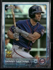 2015 Topps Chrome #167 Danny Santana Refractor
