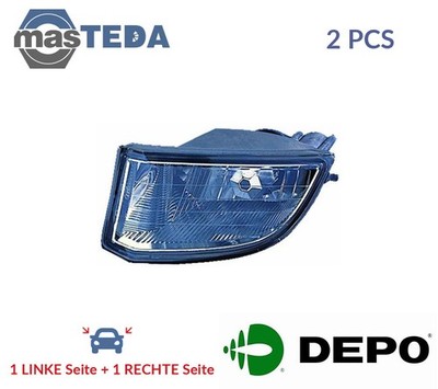 212-2032R-UQ NEBELSCHEINWERFER PAAR SET LORO 2PCS NEU OE QUALITÄT