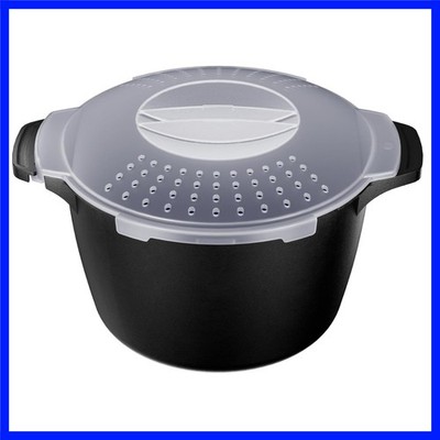 Large Microwave Cookware Steamer 2 Quart Vegetable Cooker for Cooking
