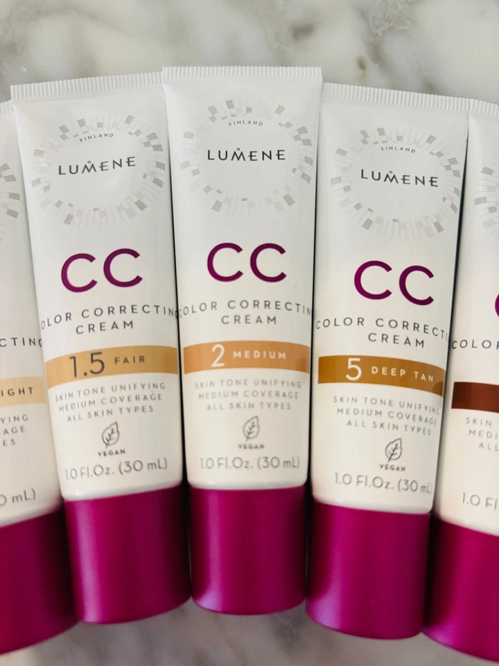 Lumene CC Color Correcting Cream Shade 1.5 Fair 1fl.oz NEW SEALED! FREE SHIP! - Image 4 of 4