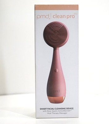PMD Clean Pro RQ Smart Facial Cleansing Device Blush With Rose Quartz
