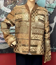 Vintage Dressbarn medium Beautiful Open Front Jacket