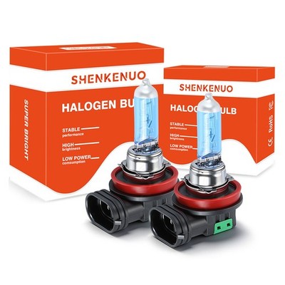 For Ford C-Max 2013-2018 2pcs H11 Halogen Headlight Low Beam Bulbs 12V 100W