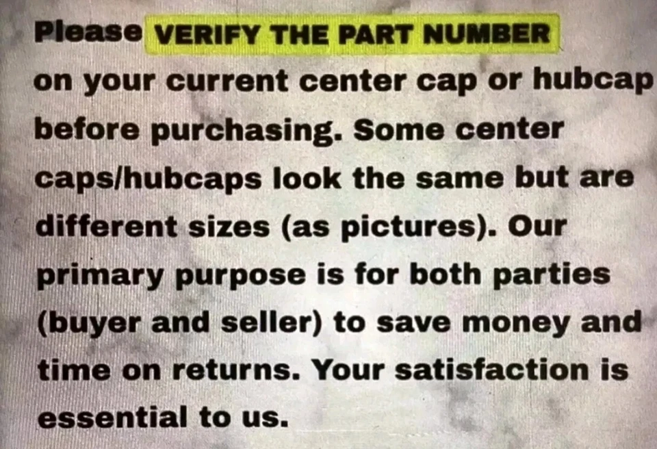 🔥Tapa central de rueda Cadillac Deville parte # 9593259 acabado plástico cromado 🔥 Foto 3 de 4