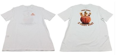 Tommy Bahama Mens Three Point Shot T Shirt in White Size Medium