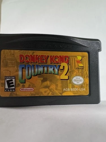 Donkey Kong Country 2 -Nintendo Game Boy Advance (2004) Tested and Authentic