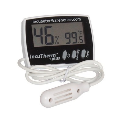 IncuTherm  Plus Digital Thermometer and Hygrometer for Egg Incubator