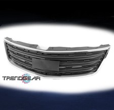 For 2013-2017 Chevy Traverse Ls Lt Front Upper Grille Insert Blackchrome Trim