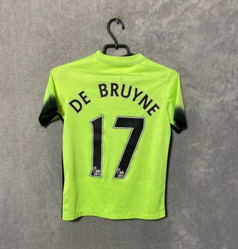 De Bruyne Manchester City Third football shirt 2015 - 2016 Nike Young Size M - Picture 1 of 18