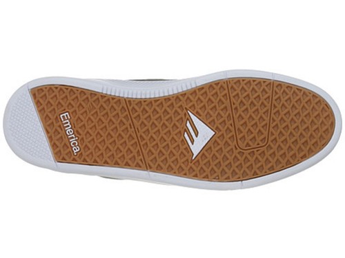 Zapatos de skate EMERICA 6102000089 089 THE ROMERO CON CORDONES para hombre (M) gris/marrón gamuza - Imagen 7 de 7