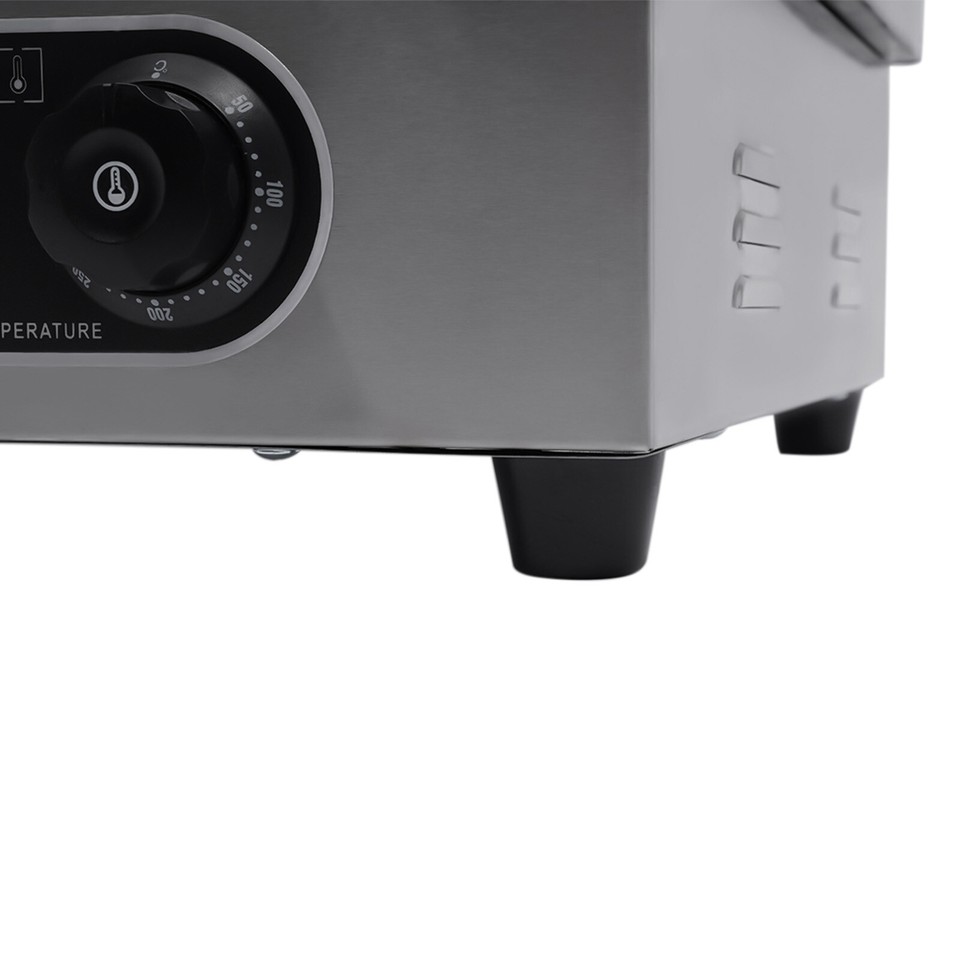 22 Inch Commercial Electric Griddle Flat Top Grill Hot Plate BBQ Grill