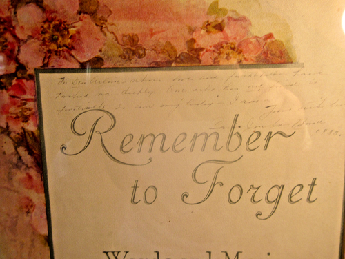 SIGNED Sheet Music 1932 ~Remember To Forget Carrie Jacobs-Bond WITH MESSAGE RARE - Picture 3 of 7