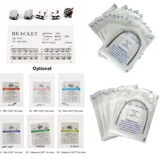 Dental Orthodontic Bracket Buccal Tube Super Elastics NITI Arch Wires Roth 022