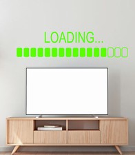 Vinyl Wall Decal Video Game Gamer Loading PC Computer Gift Son Stickers 1668ig