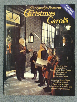Everybody's Favourite Christmas Carols Piano Vocal - Easy Organ 1975
