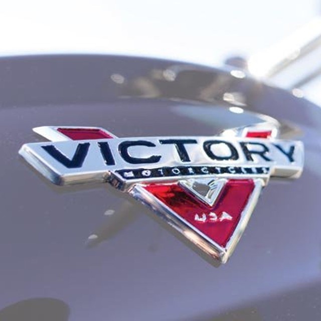 Victory OEM Fuel Gas Tank Emblem Logo Badge Kit Pair 2879419 for sale