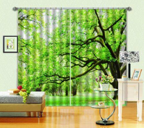 3D Big Tree 096 Blockout Photo Curtain Printing Curtains Drapes Fabric Window UK