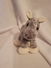 Breyer Plush Horse Pony 2008 Gray white Equine Collectable Cuddle 6"