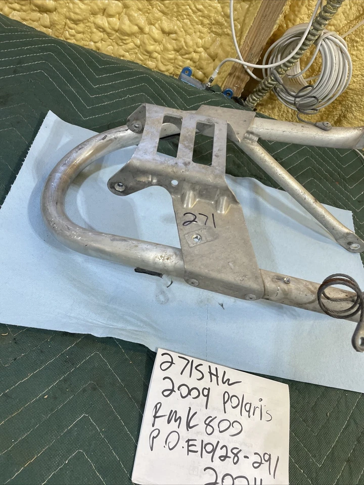 2009 Polaris Rmk 800 Front Bumper Grab Bar Oem 271 - Image 2 of 4