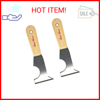 Paint Scraper Set, Putty Knife, Spackle Caulk Removal Tool, Painters Tool 5 in 1