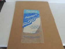 NEW VINTAGE AQUAPRO PROFESSIONAL RACER CAPS *ONE SIZE FITS ALL* NO. 5096 WHITE