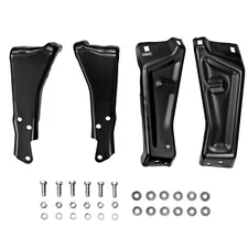 1981~1987 Chevy Pickup TruckRear Bumper Bracket 4 PCS Set w/Hardware Dii 1109FD
