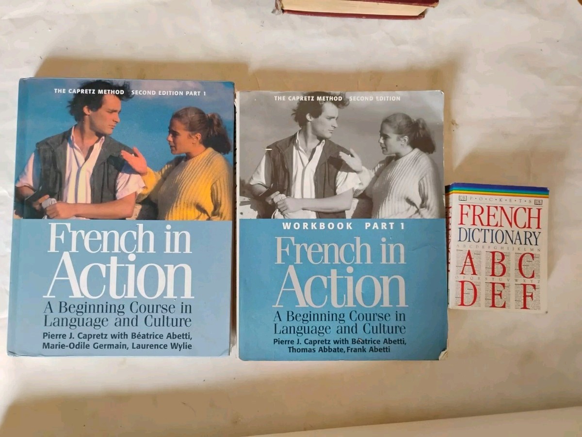 French In Action Capretz Method Book, Workbook & French