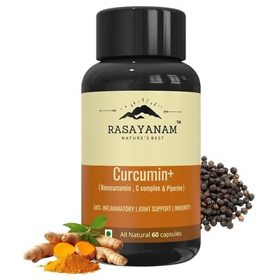 Rasayanam Curcumin+ Extra Pure Nano Curcumin cap Best Result& Quality ...